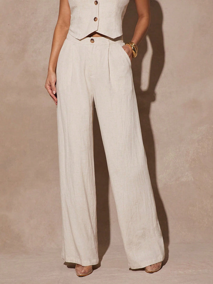 Pantaloni SHEIN, bej
