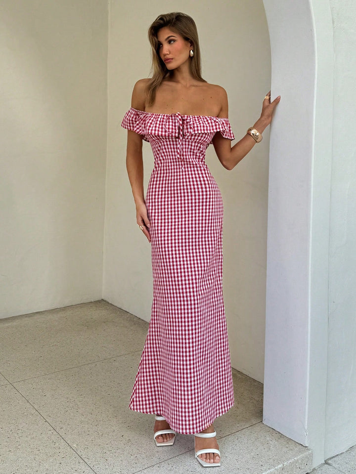 Rochie maxi SHEIN, roșu
