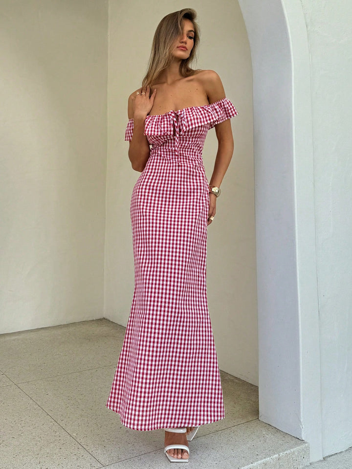 Rochie maxi SHEIN, roșu
