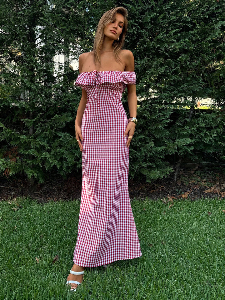 Rochie maxi SHEIN, roșu