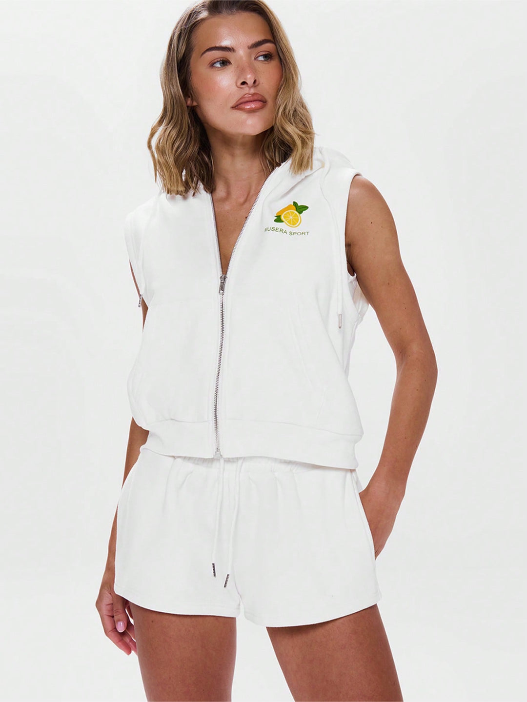 Top SHEIN, alb