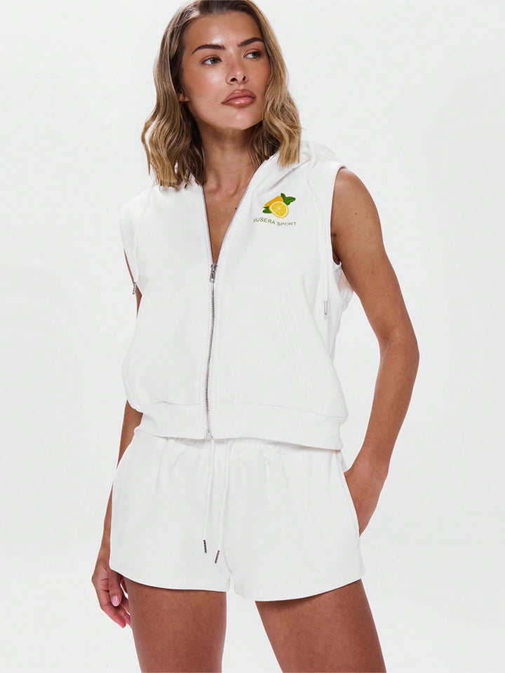 Top SHEIN, alb