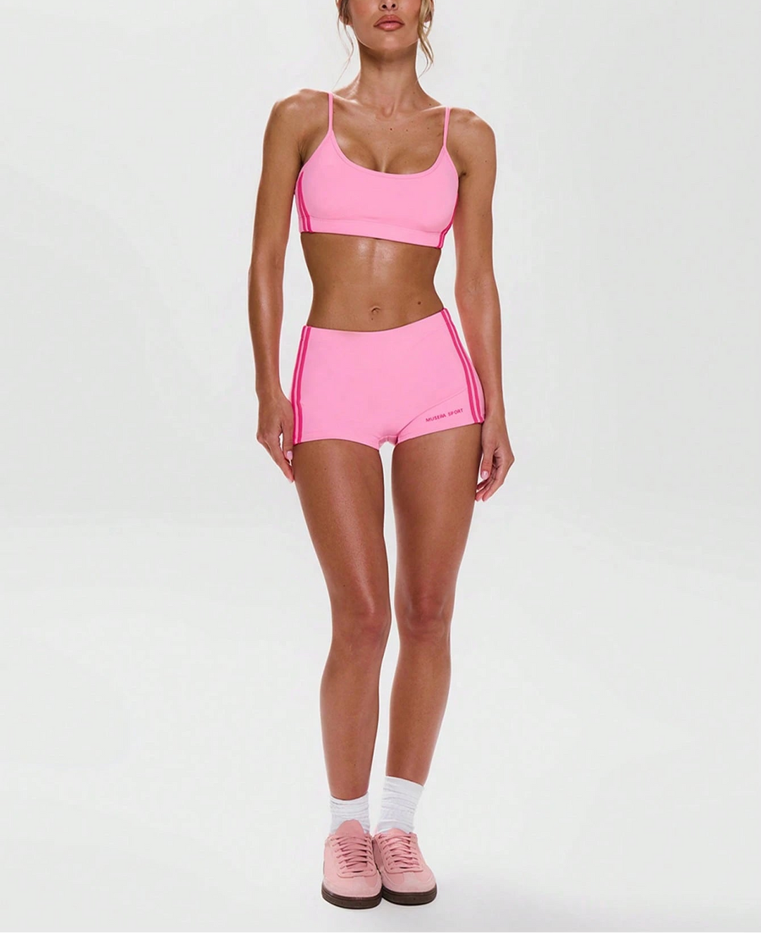 Pantaloni scurți Shein, roz