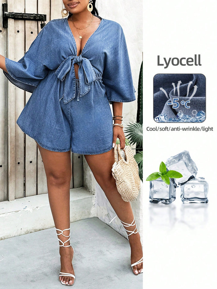 Salopetă SHEIN, albastru