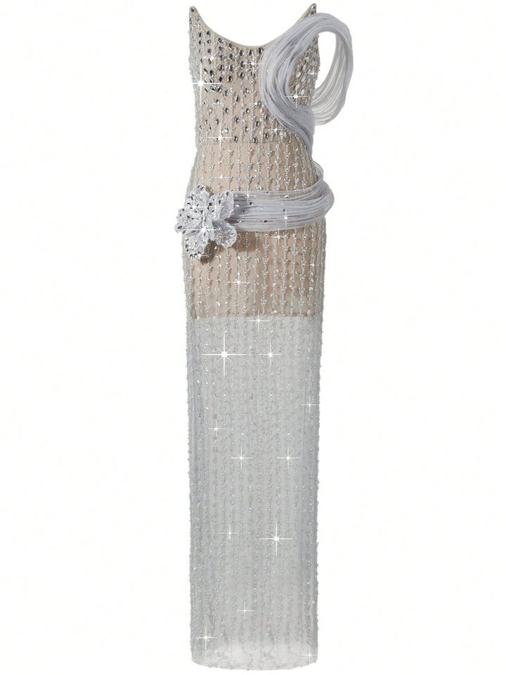 Rochie de ocazie SHEIN, albastru