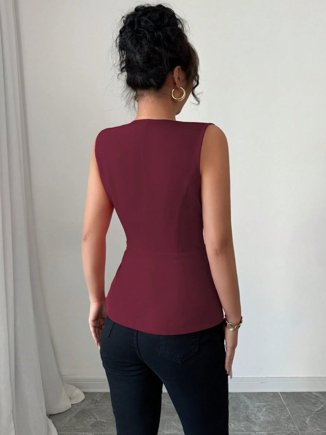 Top SHEIN, vișiniu