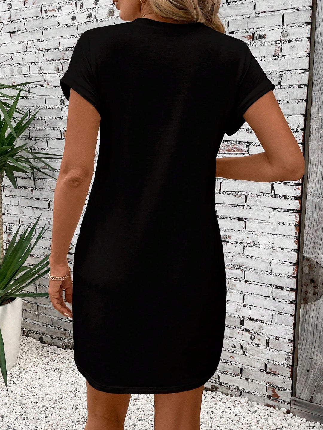 Rochie mini SHEIN, negru