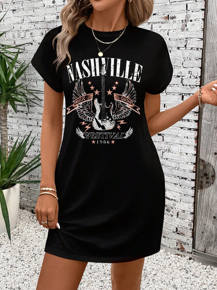 Rochie mini SHEIN, negru