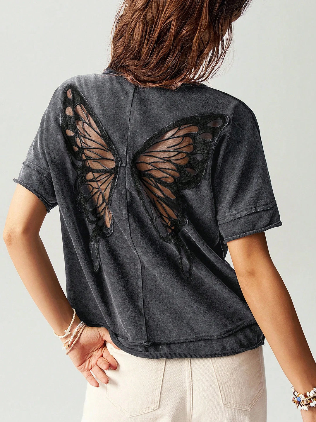 Tricou SHEIN, gri