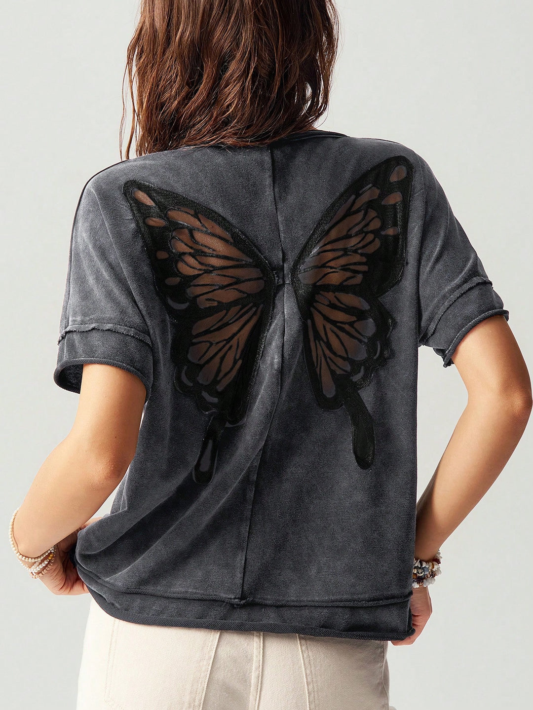 Tricou SHEIN, gri