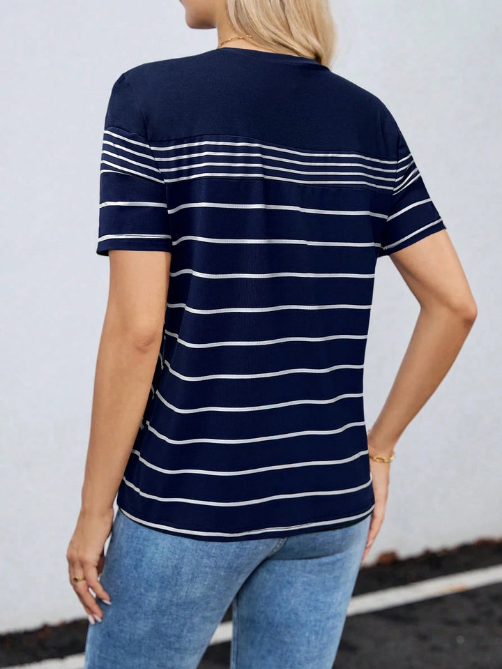 Tricou SHEIN, bleumarin