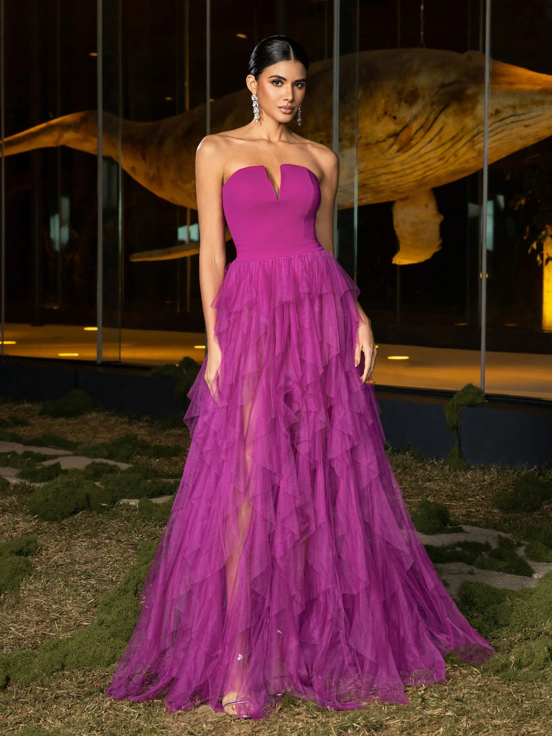 Rochie de mireasă SHEIN, mov