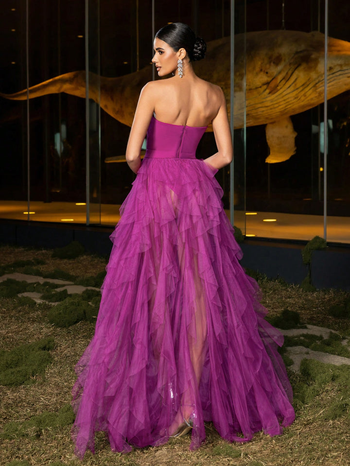 Rochie de mireasă SHEIN, mov