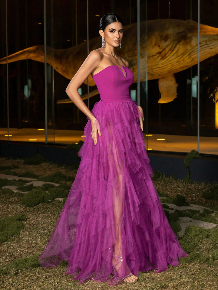 Rochie de mireasă SHEIN, mov