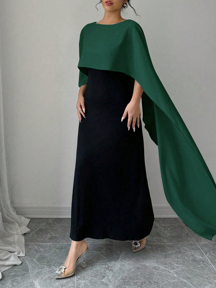 Rochie maxi SHEIN, mix culori