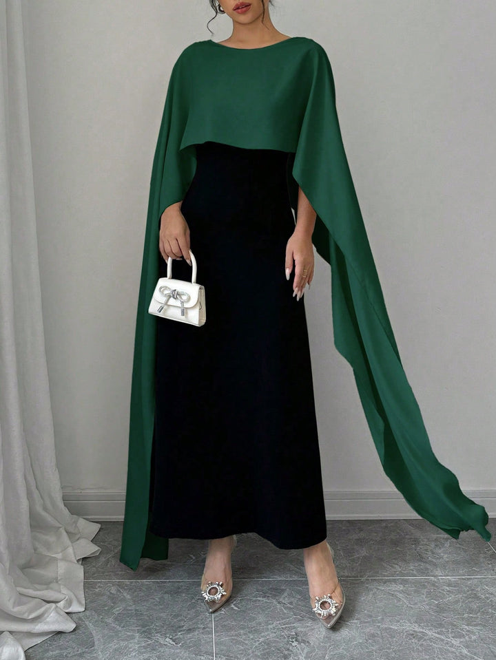 Rochie maxi SHEIN, mix culori
