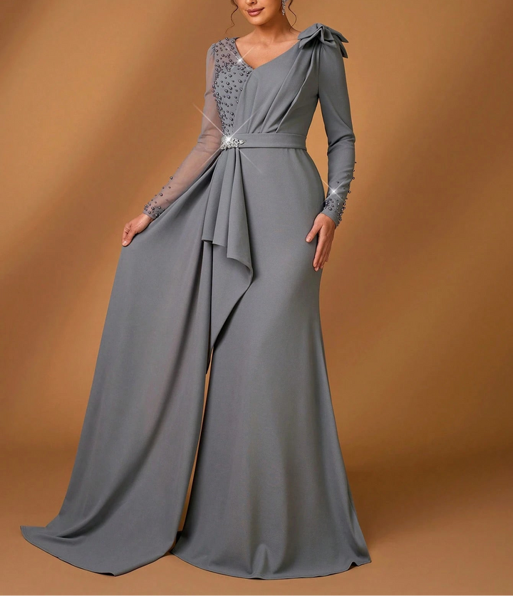 Rochie de ocazie SHEIN, gri