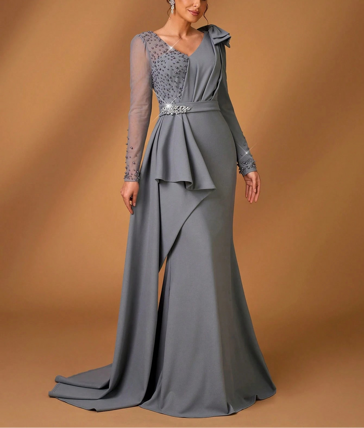 Rochie de ocazie SHEIN, gri