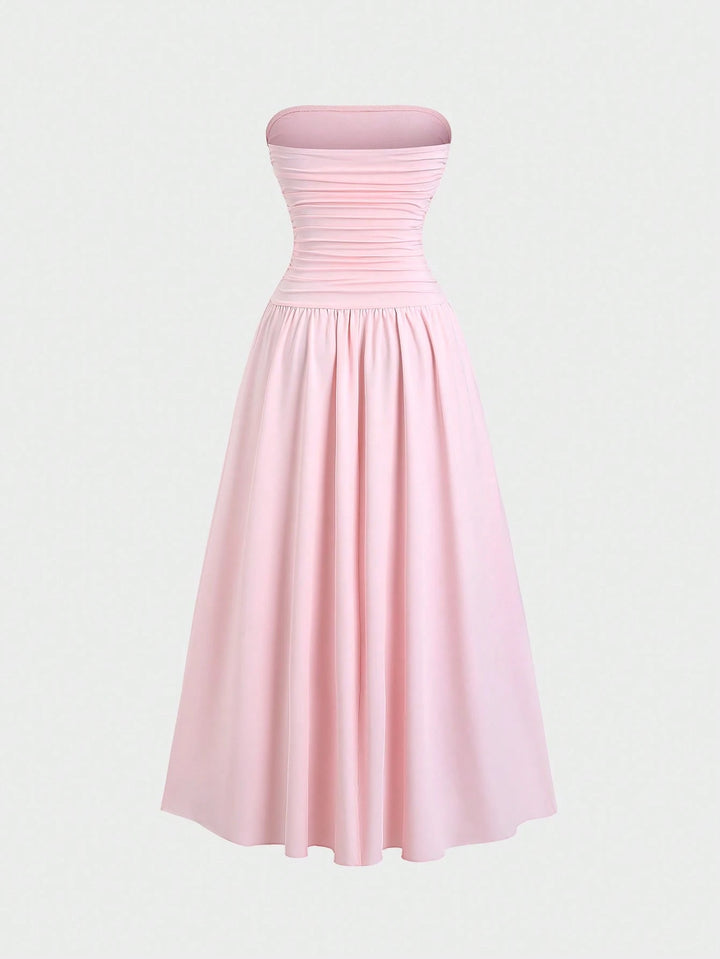 Rochie maxi SHEIN, roz