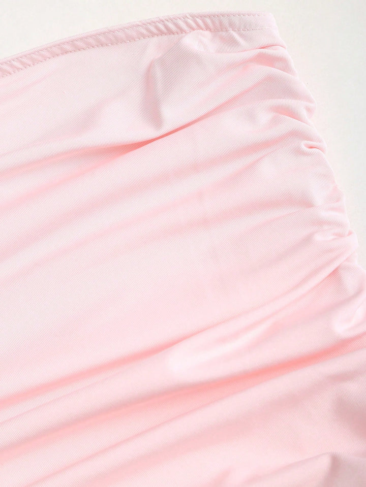 Rochie maxi SHEIN, roz