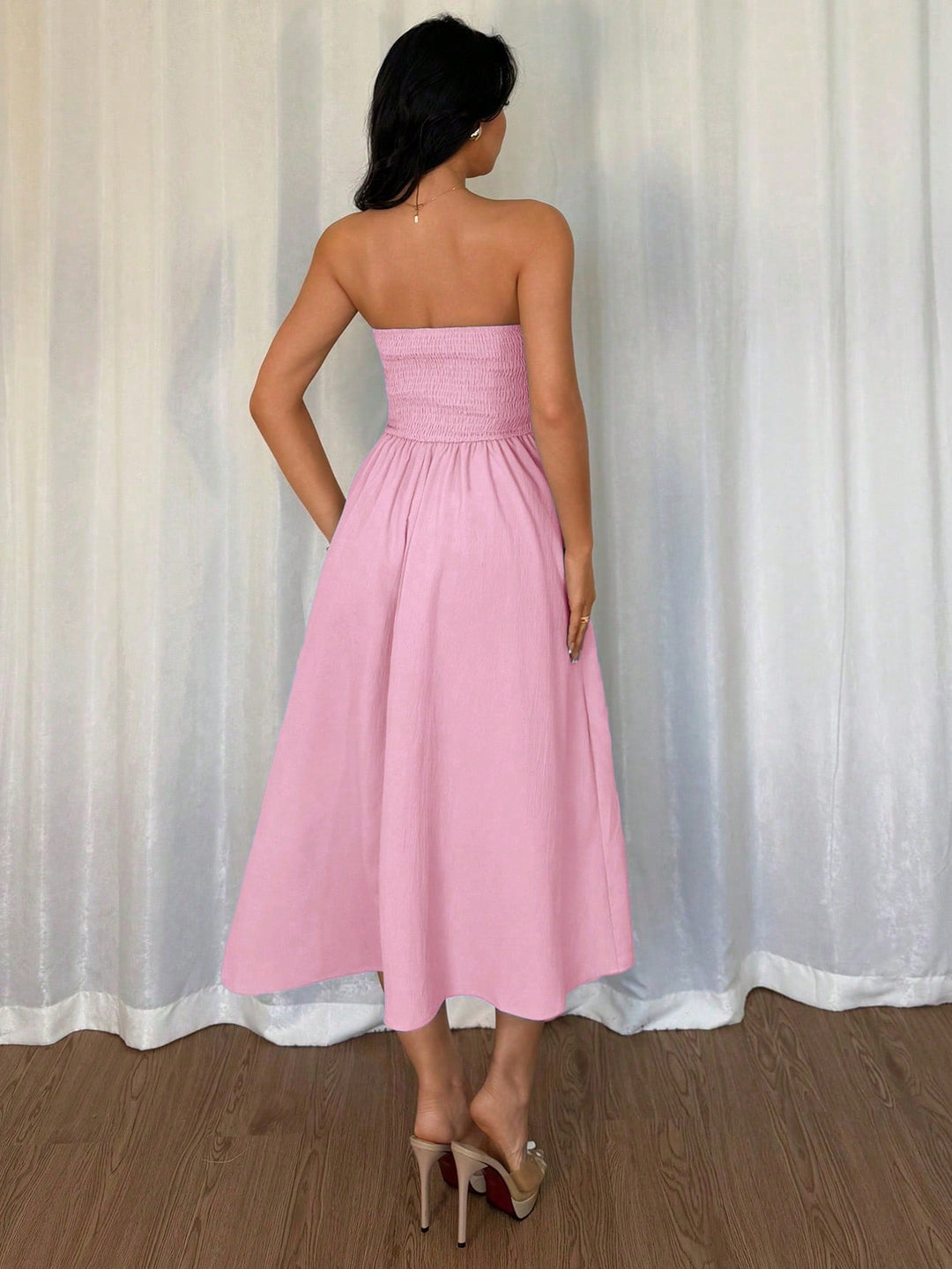Rochie scurtă SHEIN, roz