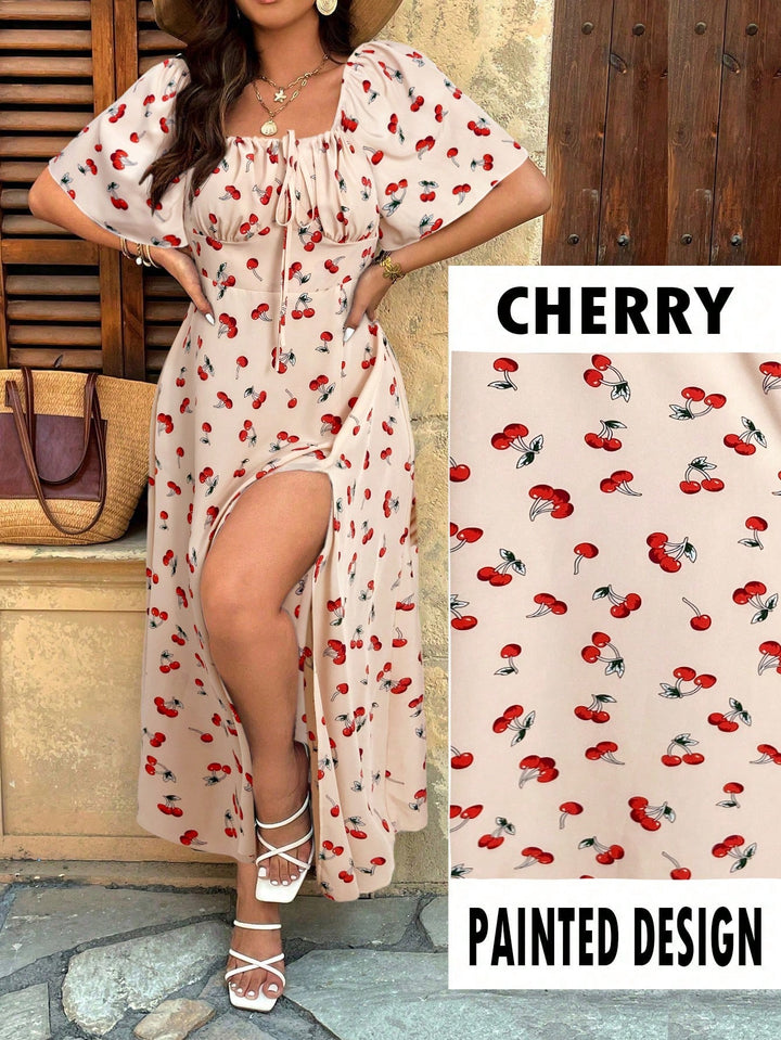 Rochie maxi SHEIN, mix culori