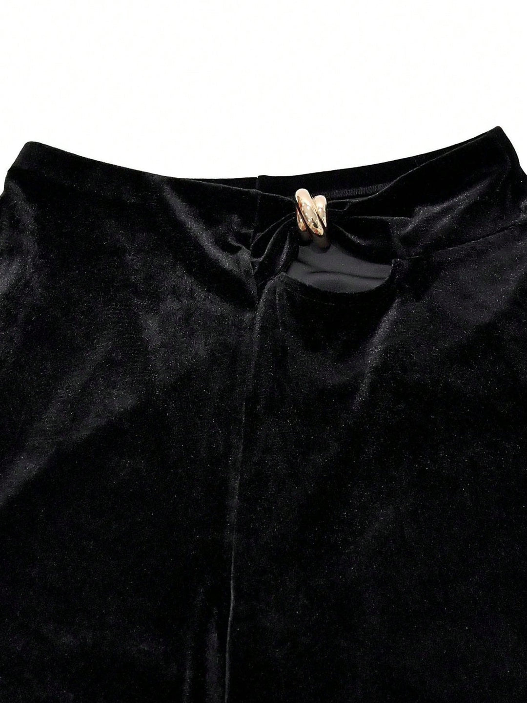 Set din două piese cu top fără mâneci și pantaloni tip salopetă SHEIN, negru