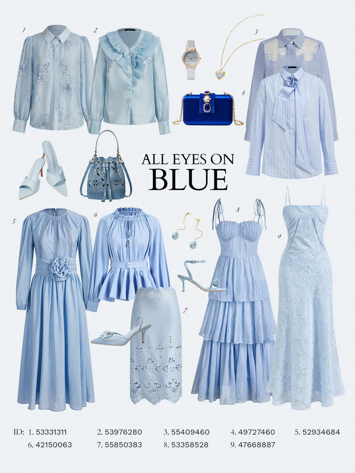 Top SHEIN, albastru