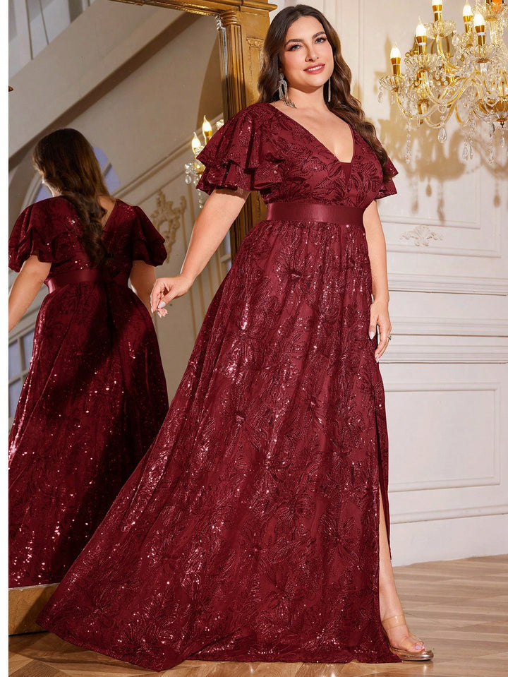 Rochie SHEIN, vișiniu