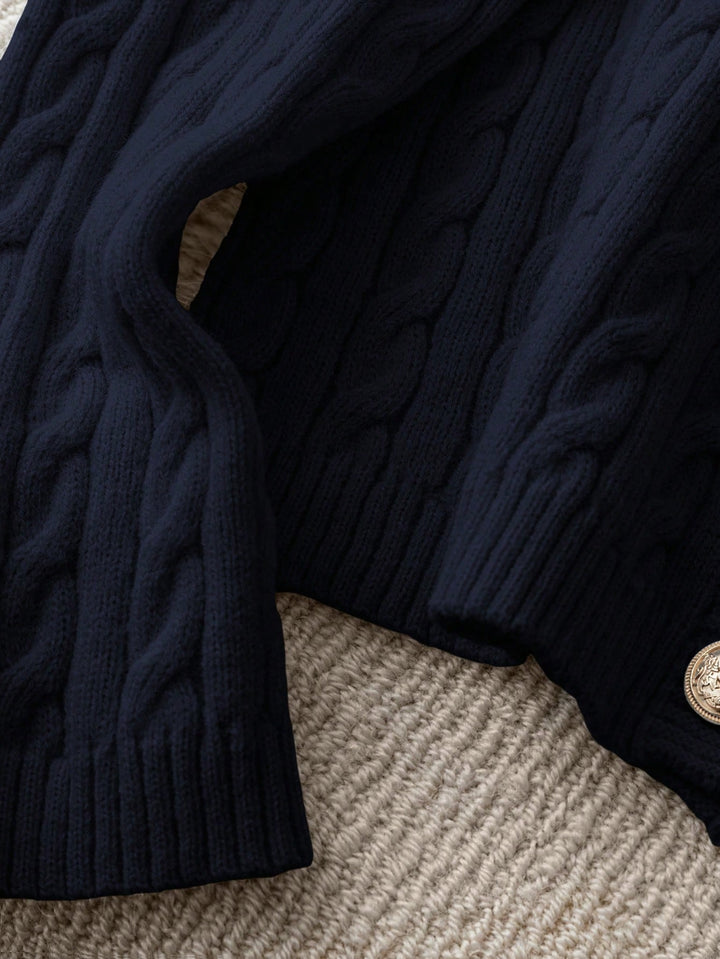 Cardigan SHEIN, albastru