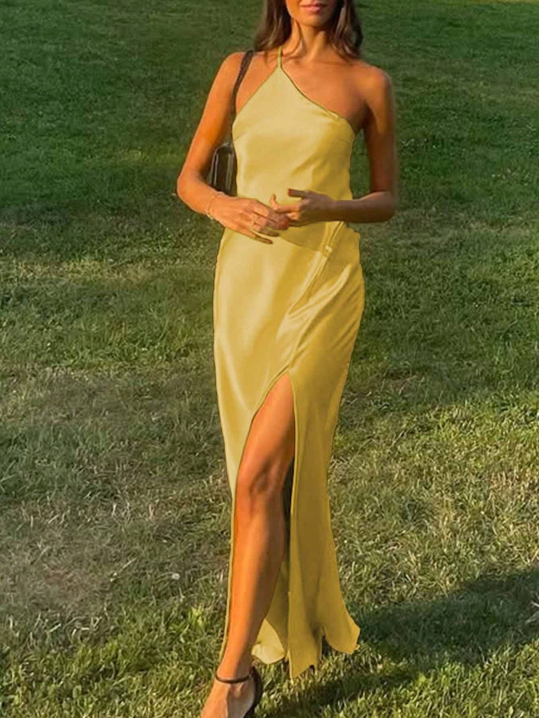 Rochie maxi SHEIN, galben
