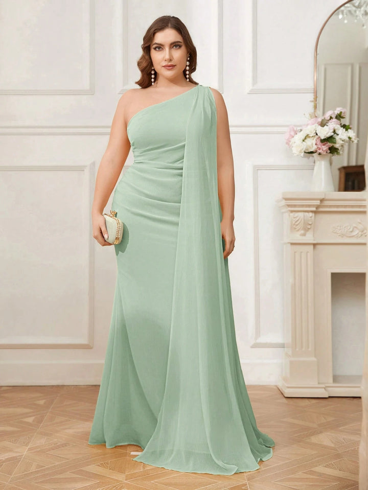 Rochie maxi SHEIN, verde