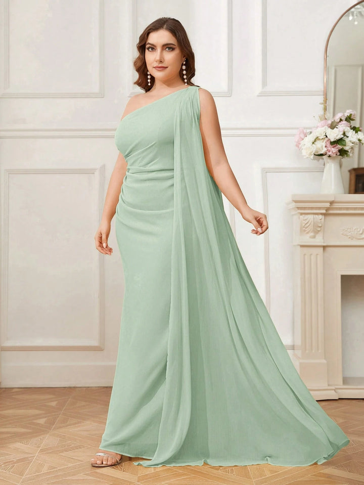 Rochie maxi SHEIN, verde