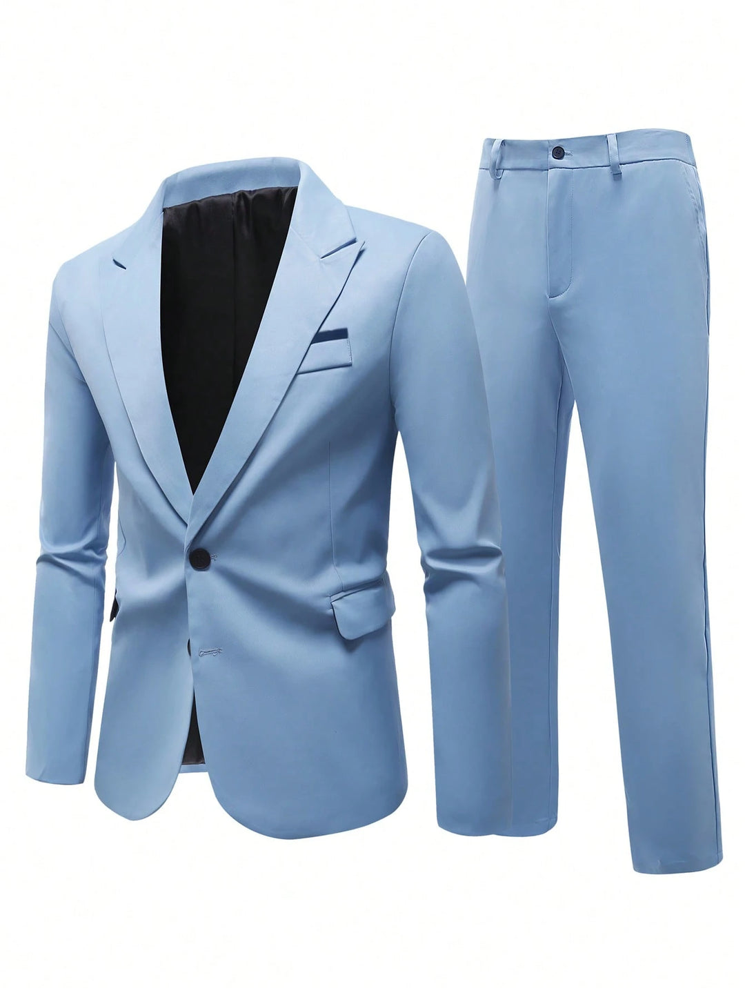 Costum SHEIN, albastru