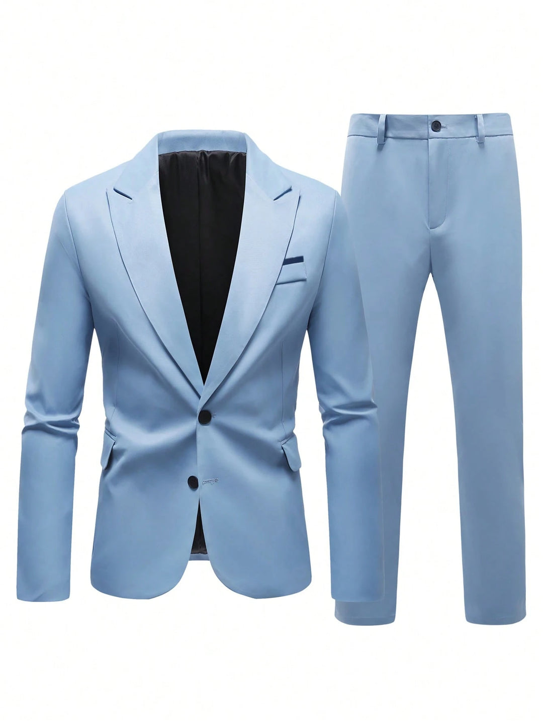 Costum SHEIN, albastru