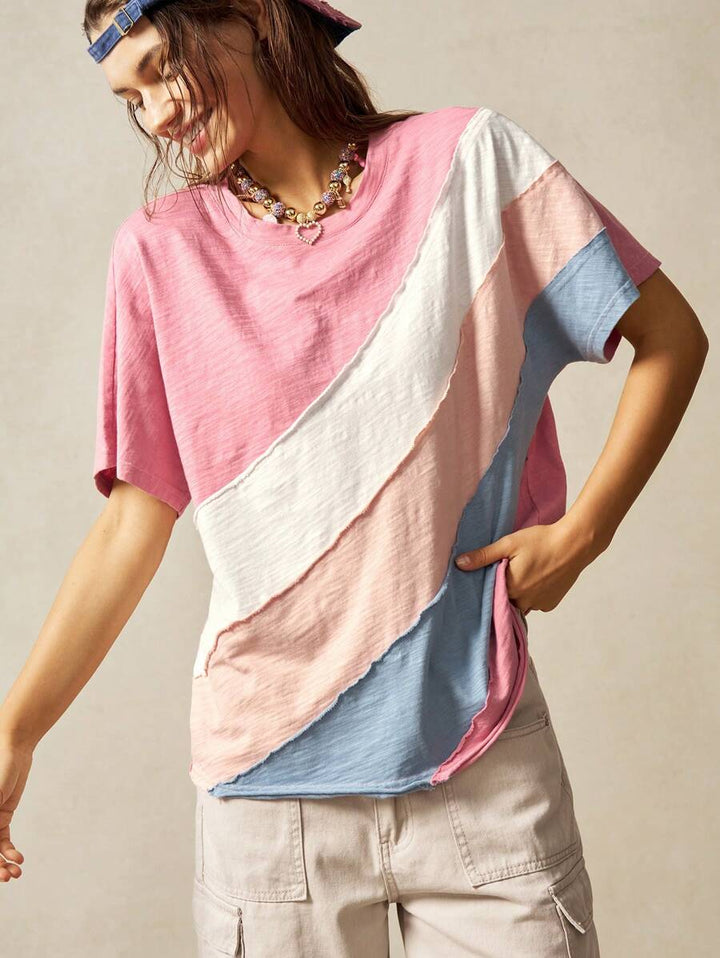 Tricou SHEIN, mix culori