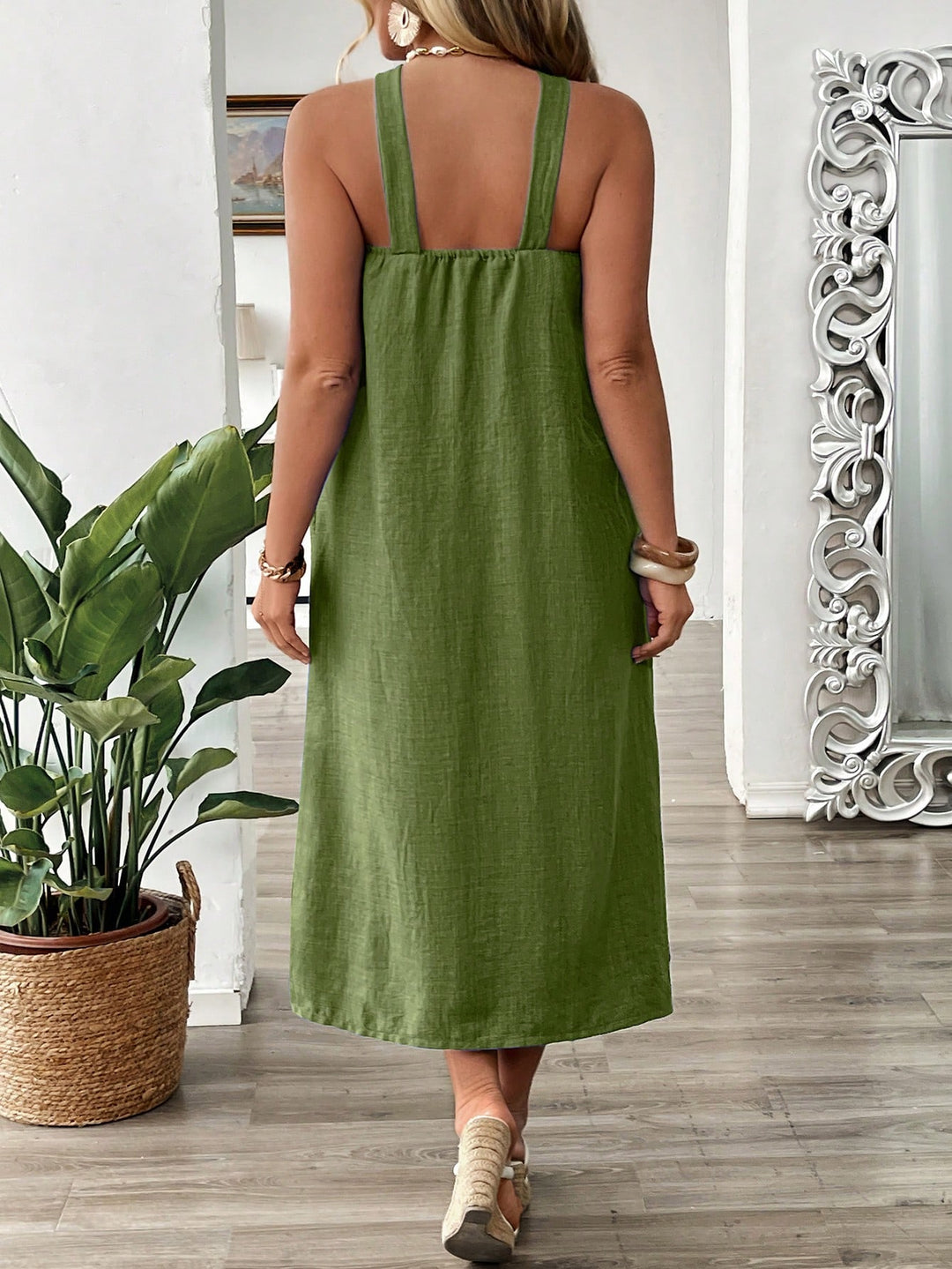 Rochie SHEIN, verde