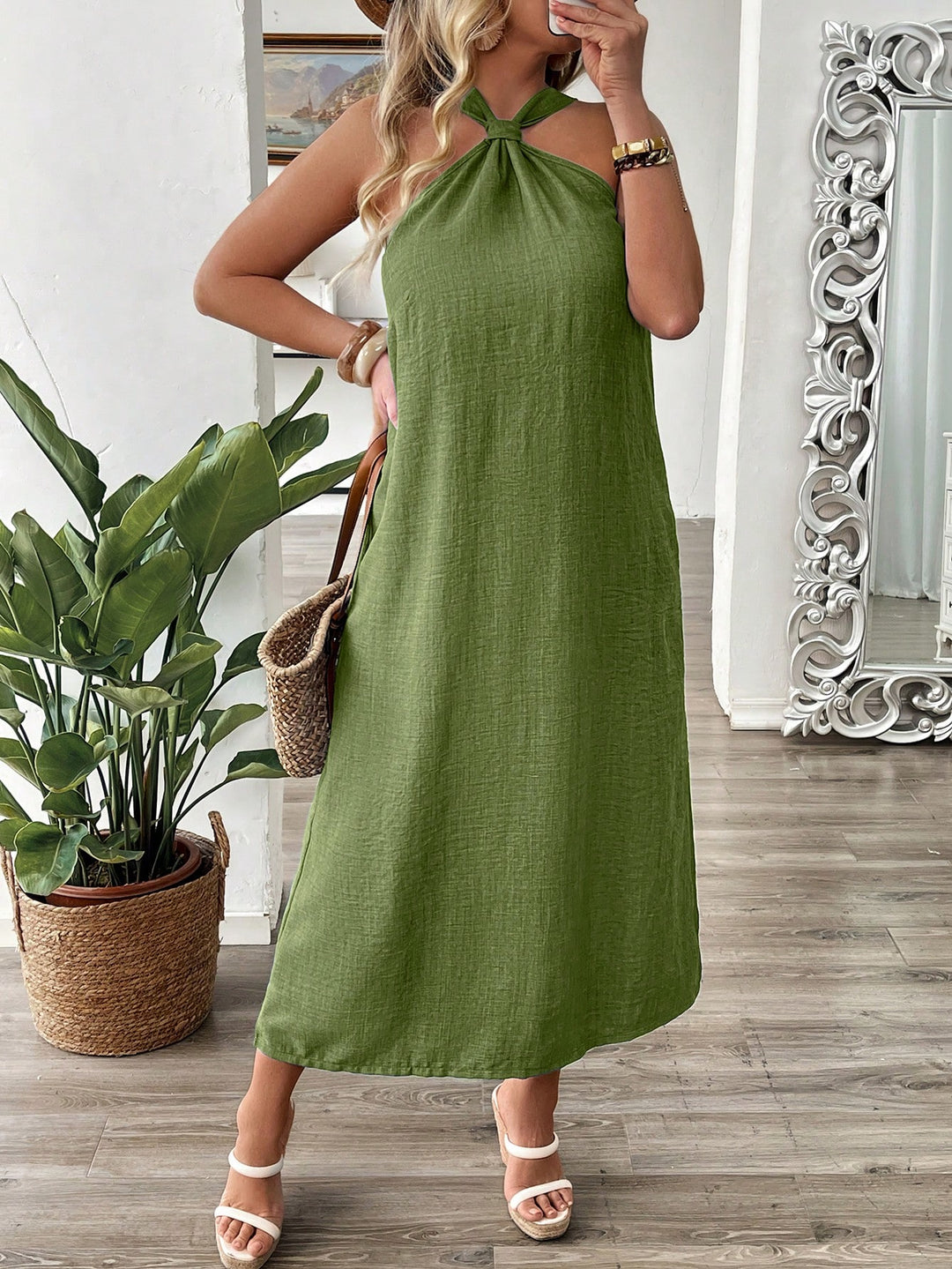 Rochie SHEIN, verde