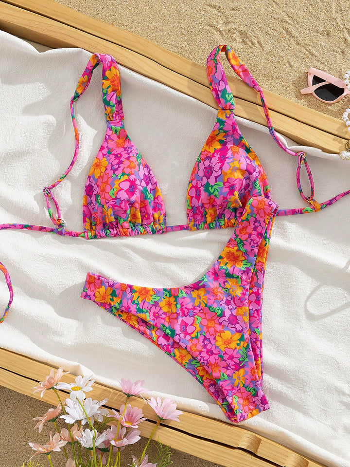 Set bikini SHEIN, mix culori