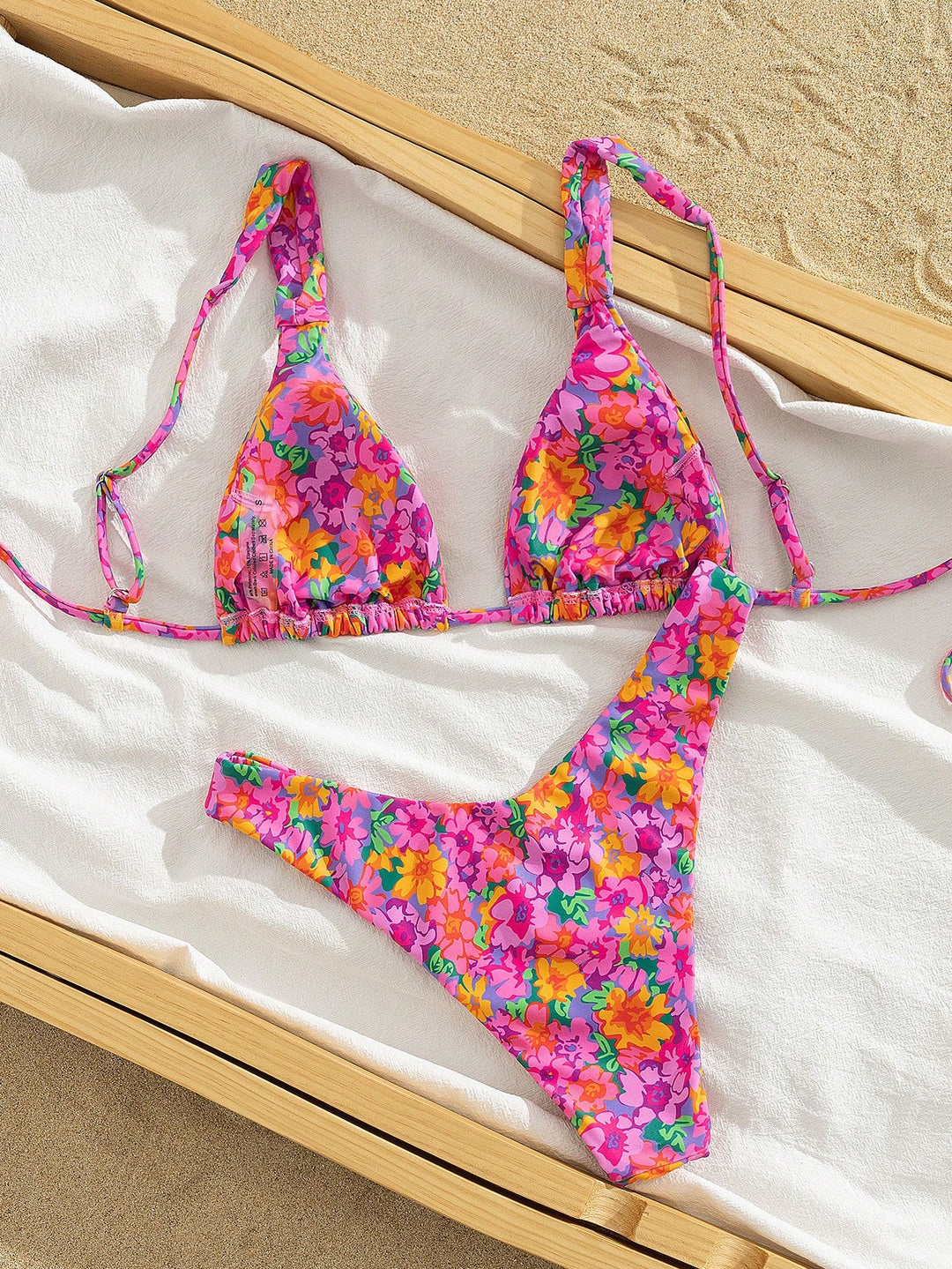 Set bikini SHEIN, mix culori