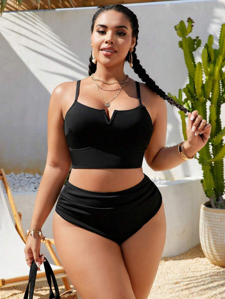 Costum de baie SHEIN, negru