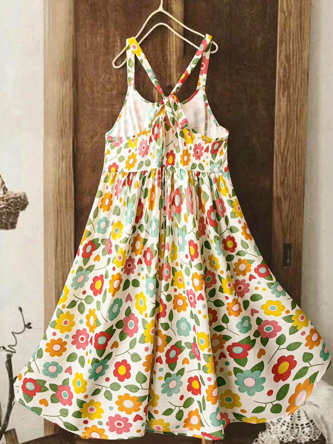 Rochie maxi SHEIN, mix culori