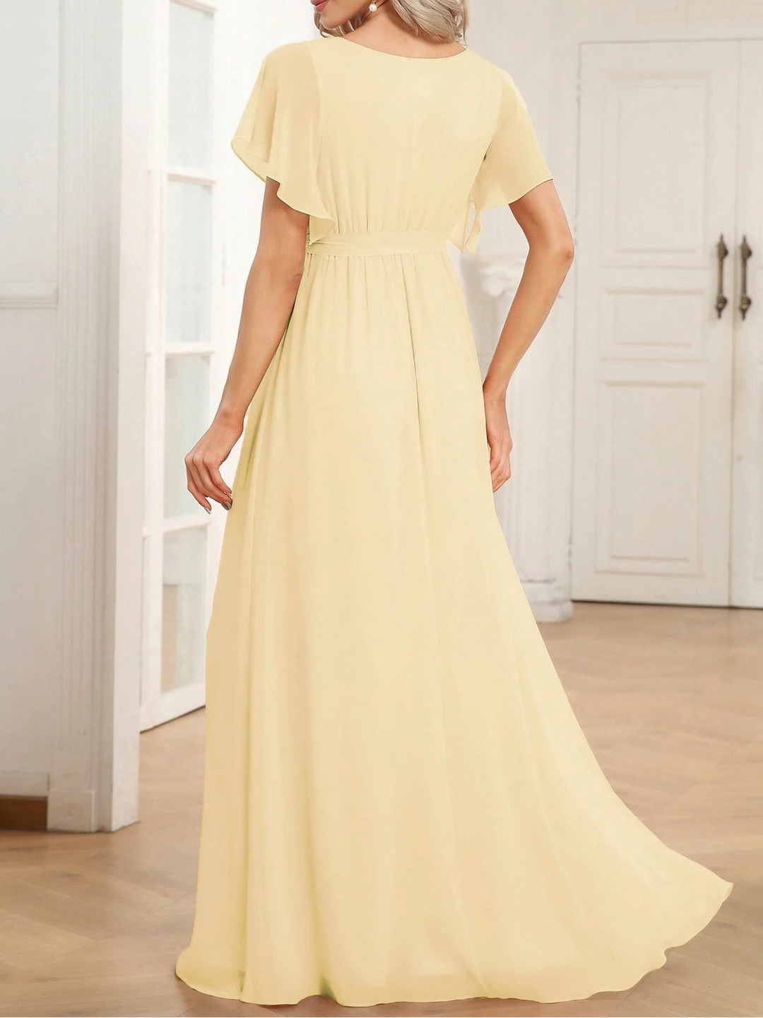 Rochie maxi SHEIN, galben