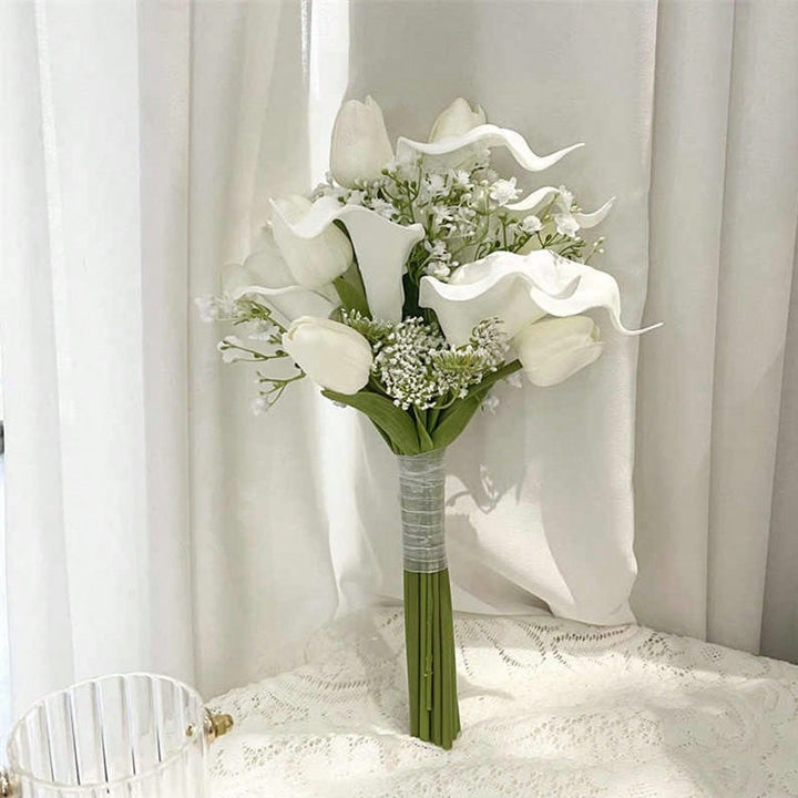 Floari artificiale SHEIN, mix culori