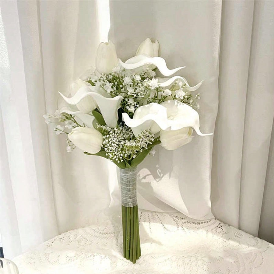 Floari artificiale SHEIN, mix culori