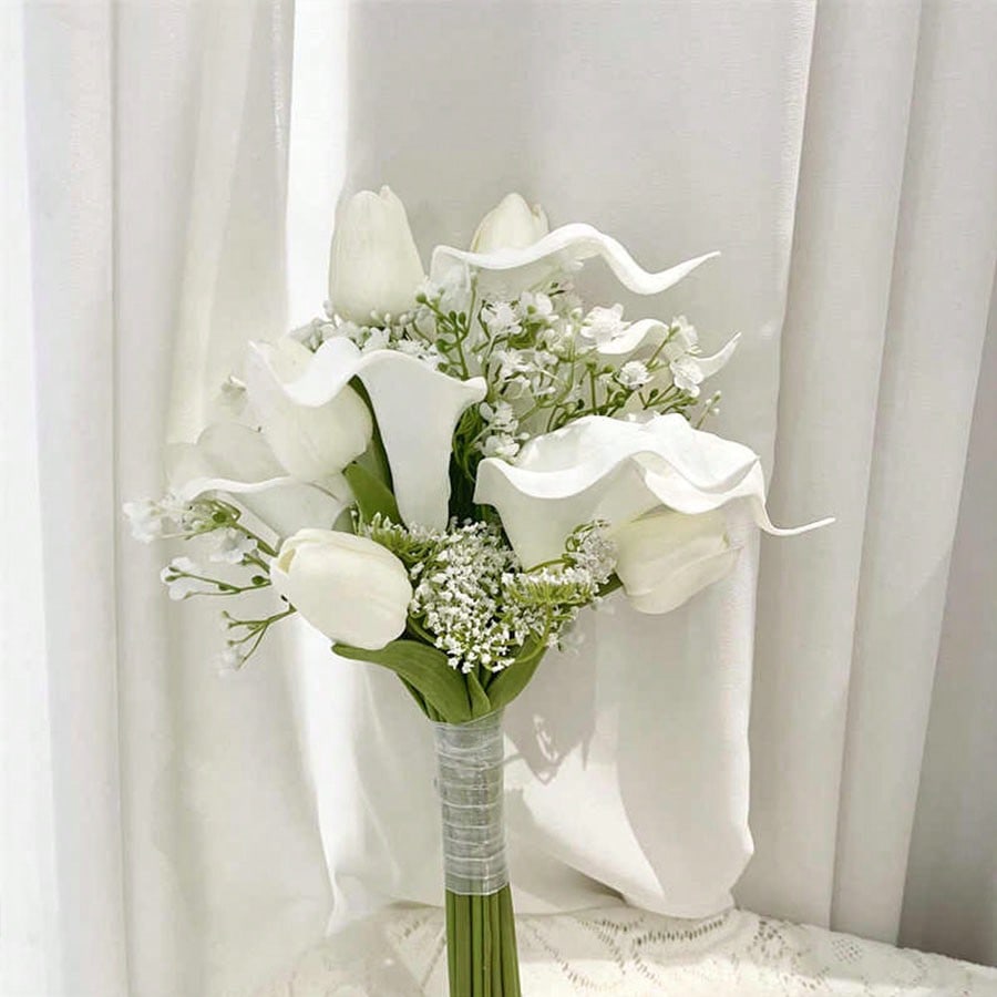 Floari artificiale SHEIN, mix culori