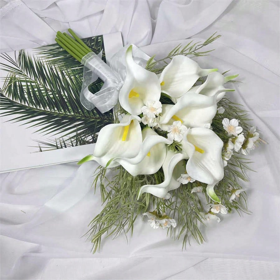 Floari artificiale SHEIN, mix culori