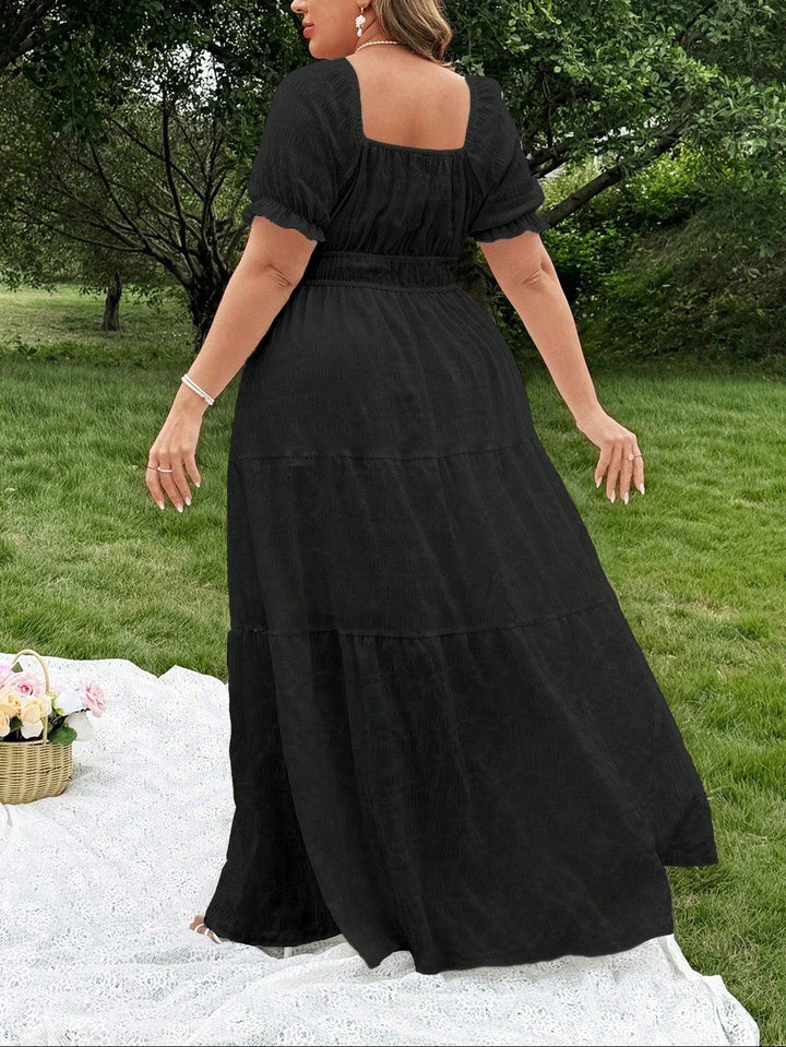 Rochie maxi SHEIN, negru