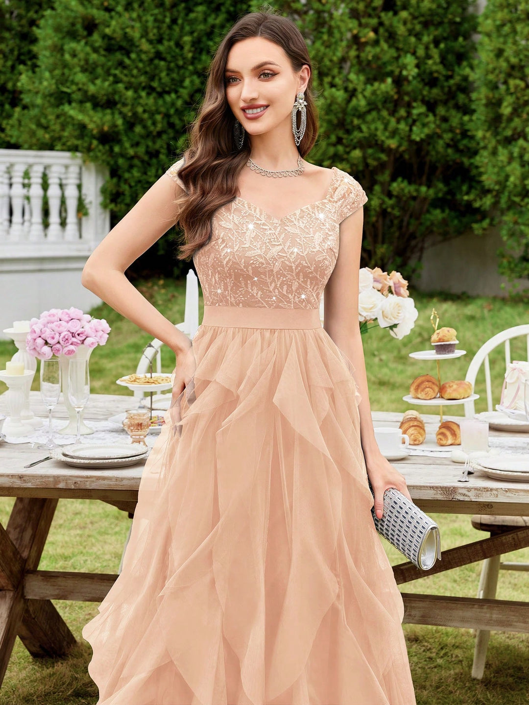 Rochie SHEIN, auriu