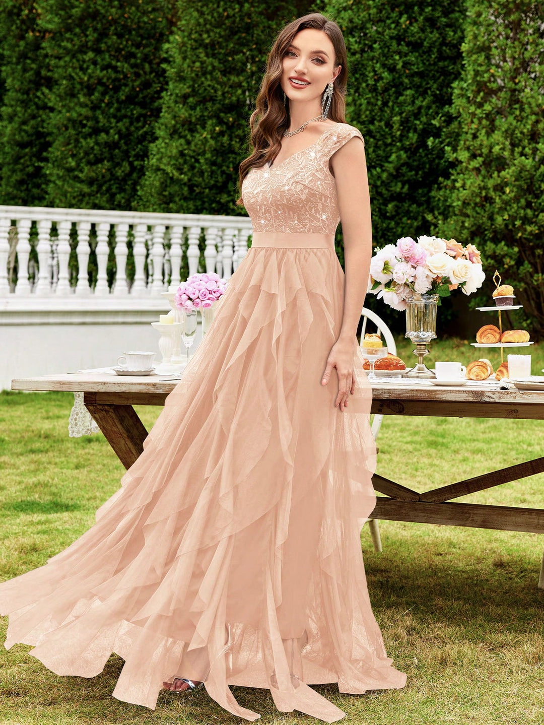 Rochie SHEIN, auriu